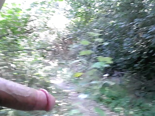 Handjob by the river masturbation outdoor handjob